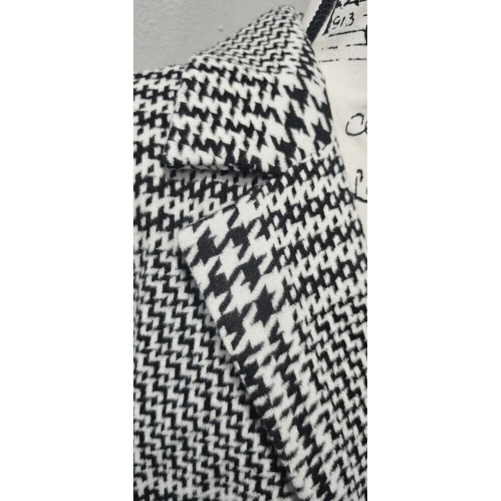 Torrid Cozy Double Knit Longline Blazer Oversized Sz 2 (18-20) Taffy Glenn Plaid - Picture 9 of 13